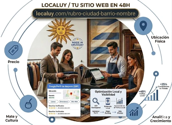 Estrategia de SEO Local y posicionamiento en buscadores para comercios y profesionales en Uruguay